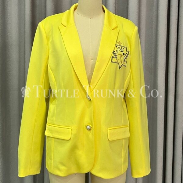 Chi Eta Phi Yellow blazer