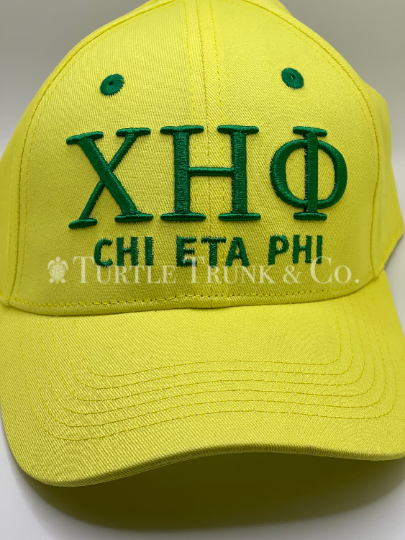 Chi Eta Phi yellow hat