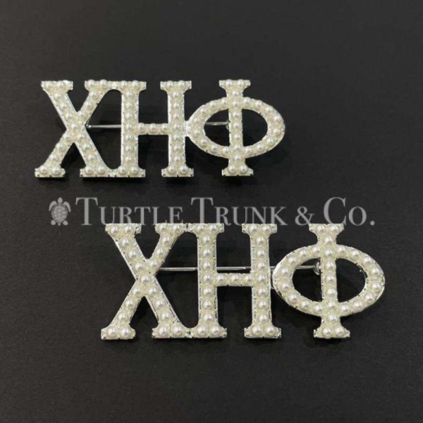 Chi Eta Phi Pearl brooch